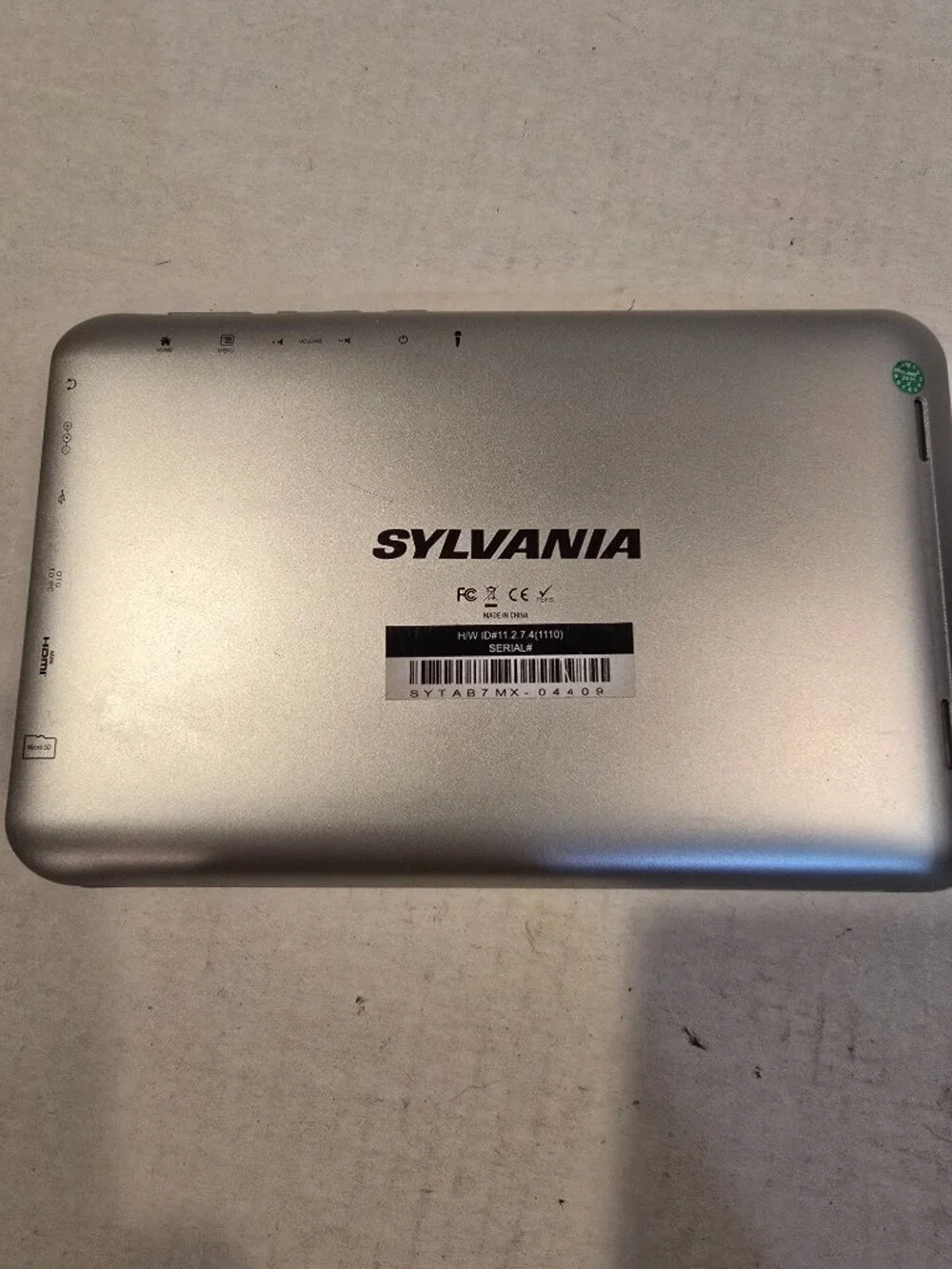 Tablet Sylvania SYTAB7MX 7-inch Android Silver 8